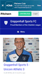 Mobile Screenshot of grappenhallsportsfc.com